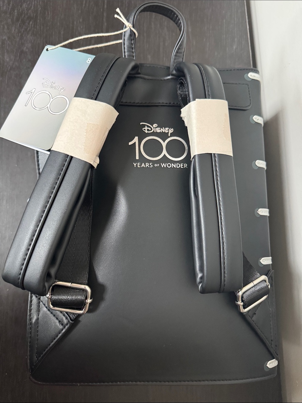 Loungefly Disney 100 Mickey Mouse Sketchbook Set- backpack, wallet and ears - Picture 8 of 16